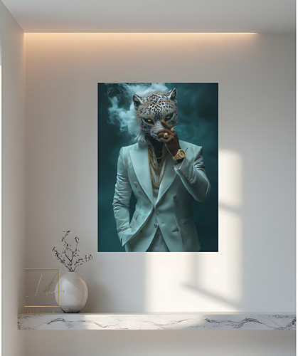 تابلو میکس مدیا پسرانه گنگ