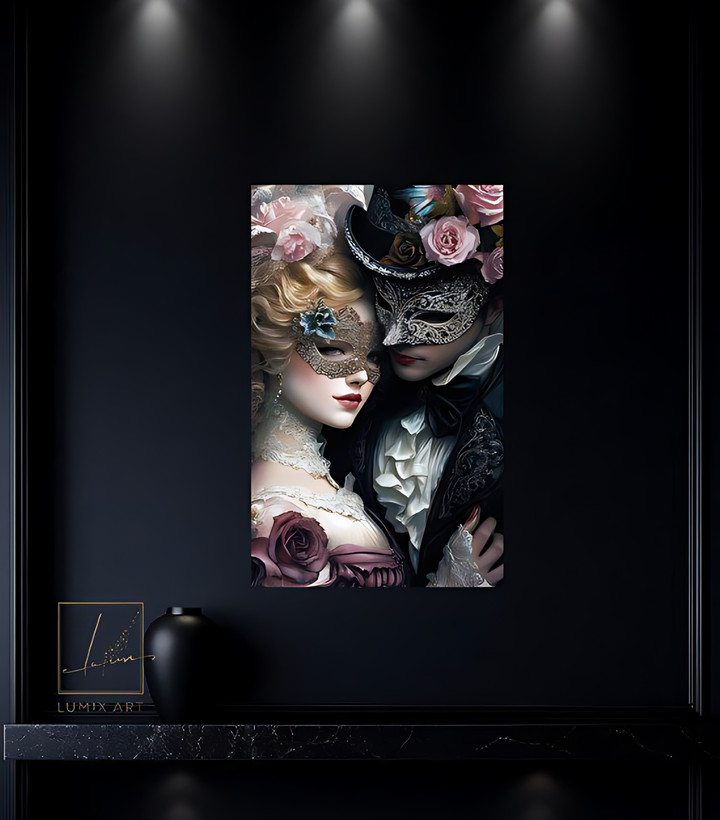 تابلو دکوراتیو بالماسکه