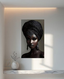 تابلو میکس مدیا افریقایی