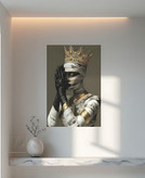 خرید تابلو دکوراتیو میکس مدیا مدل مومیایی مصری