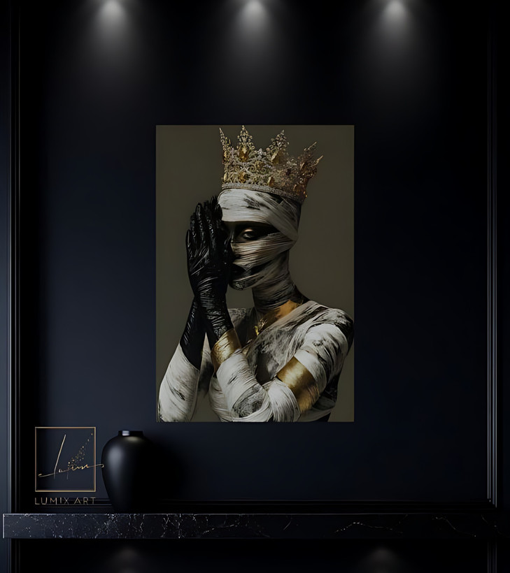 خرید تابلو دکوراتیو مومیایی زن