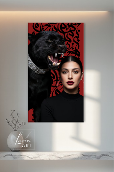 خرید تابلو دکوراتیو میکس مدیا مدل کالیگرافی شده با قیمت مناسب و جنس مرغوب