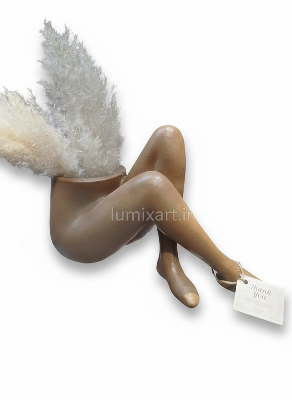 گلدان نیم تنه پای خانوم