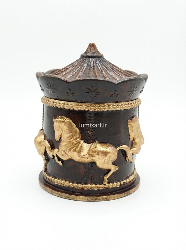 خرید قندان کاروسل اسبی