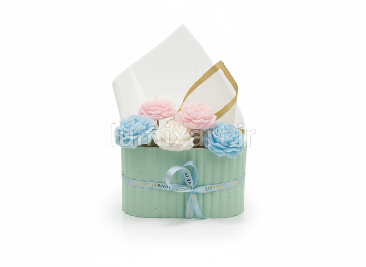 باکس گل شمع