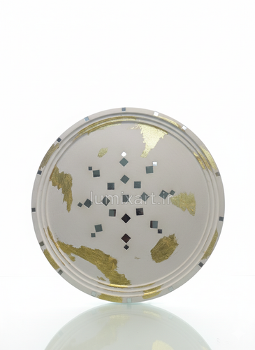 سینی دکوراتیو سنگ مصنوعی و آینه