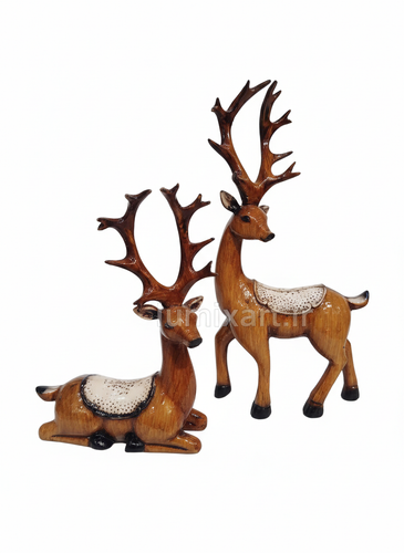 مجسمه دوتایی گوزن